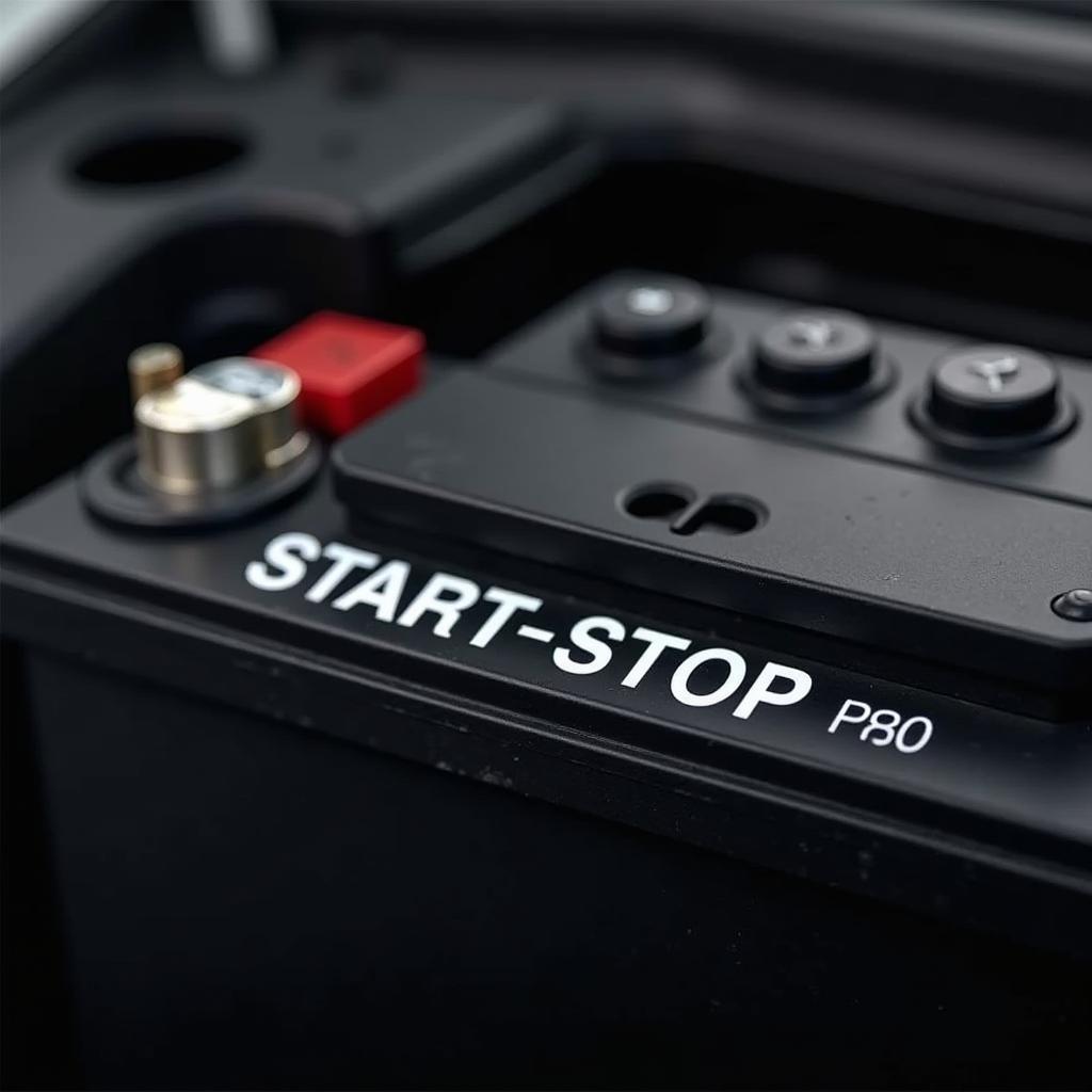 BMW X1 Start-Stop Batterie