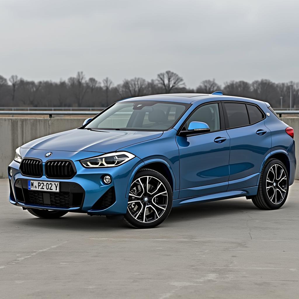 BMW X2 M35i im Profil