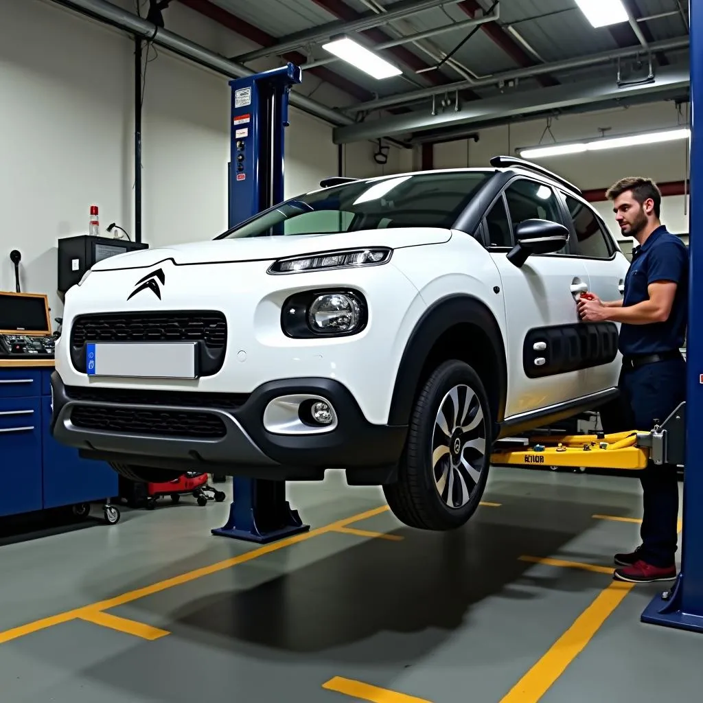 C3 Citroen 2014 Reparatur Werkstatt