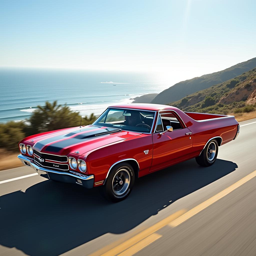 Chevrolet El Camino auf der Straße