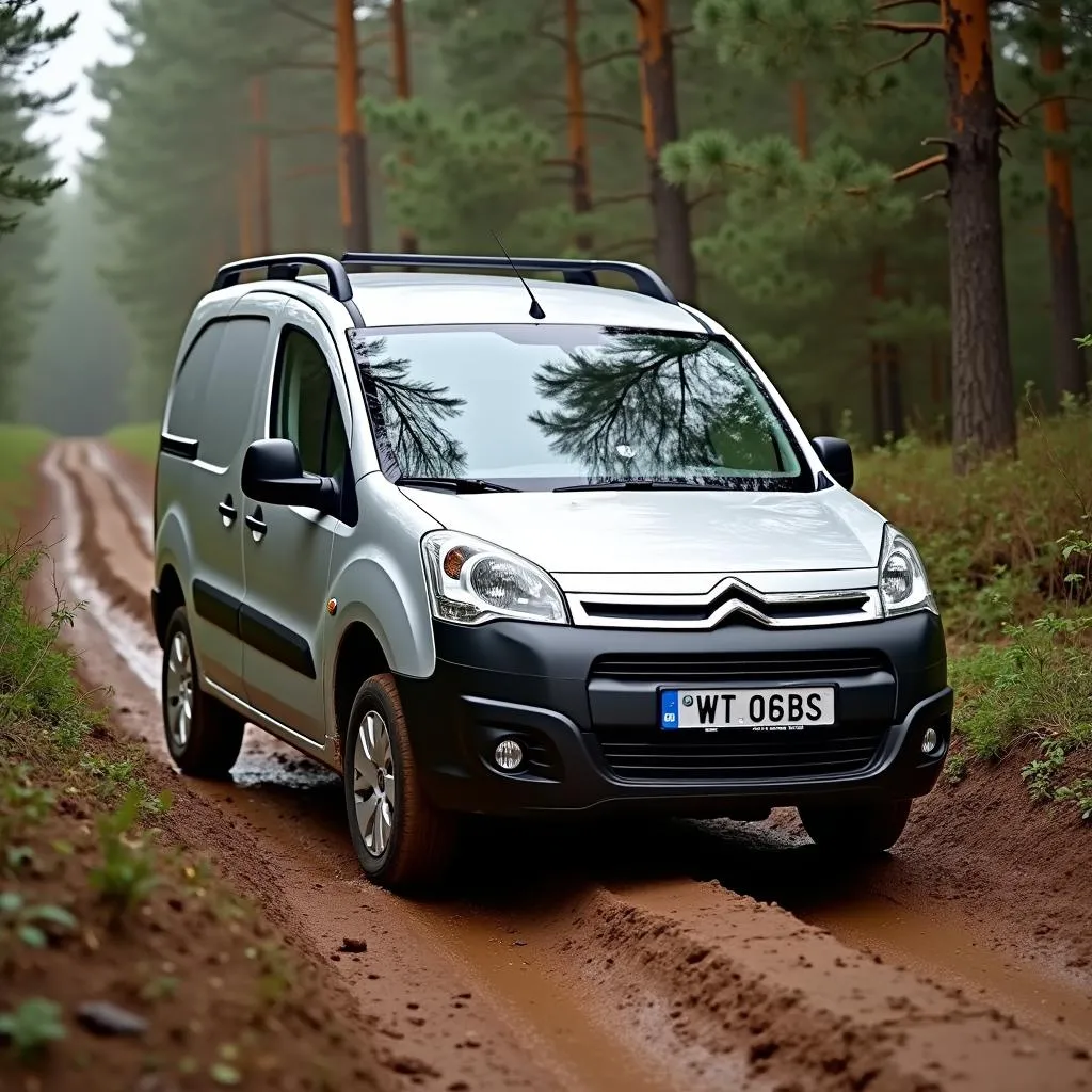 Citroën Berlingo Allrad im Gelände