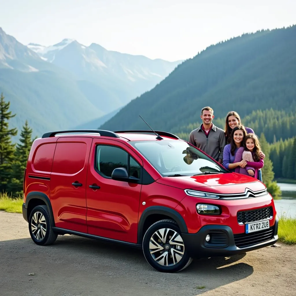 Citroën Berlingo Allrad mit Familie