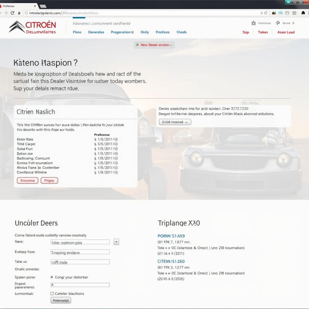 Citroën Händlersuche online