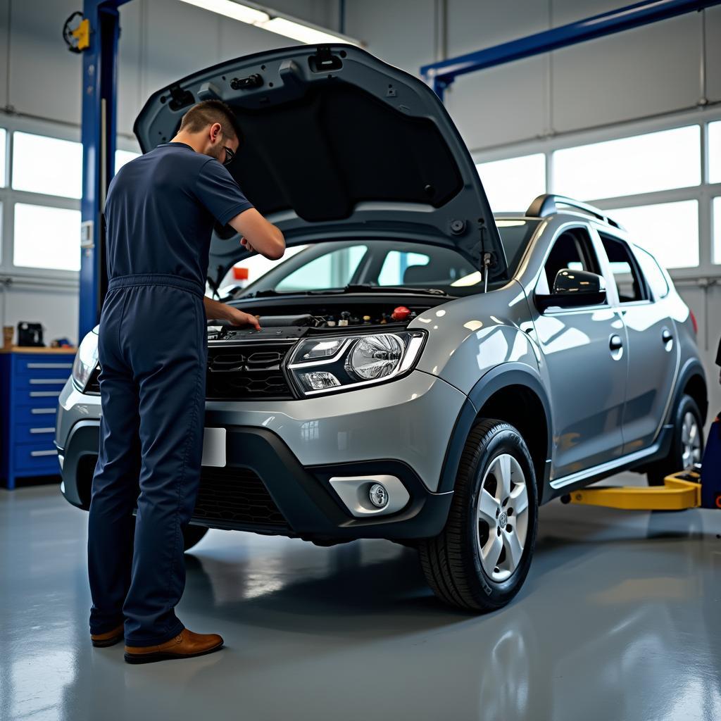 Dacia Service Werkstatt