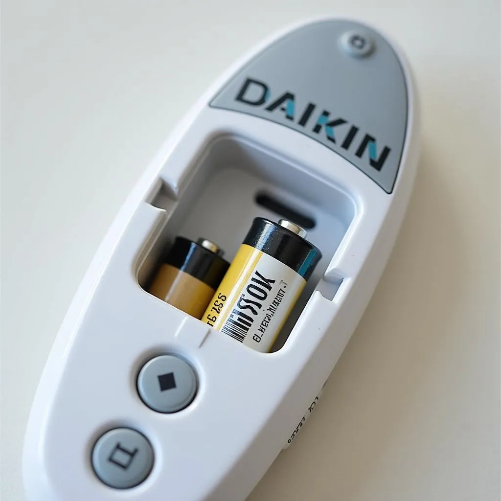 Batterien der Daikin Fernbedienung