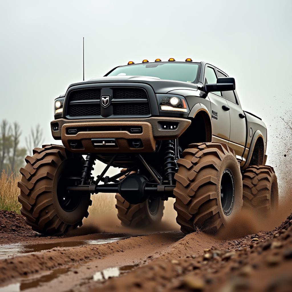 Dodge Ram Monster im Gelände