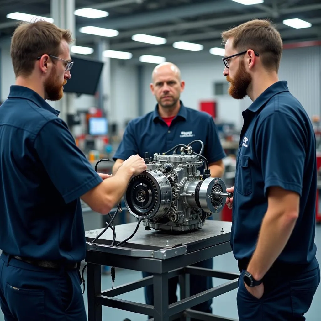 Leistungsprüfung am Elektromotor