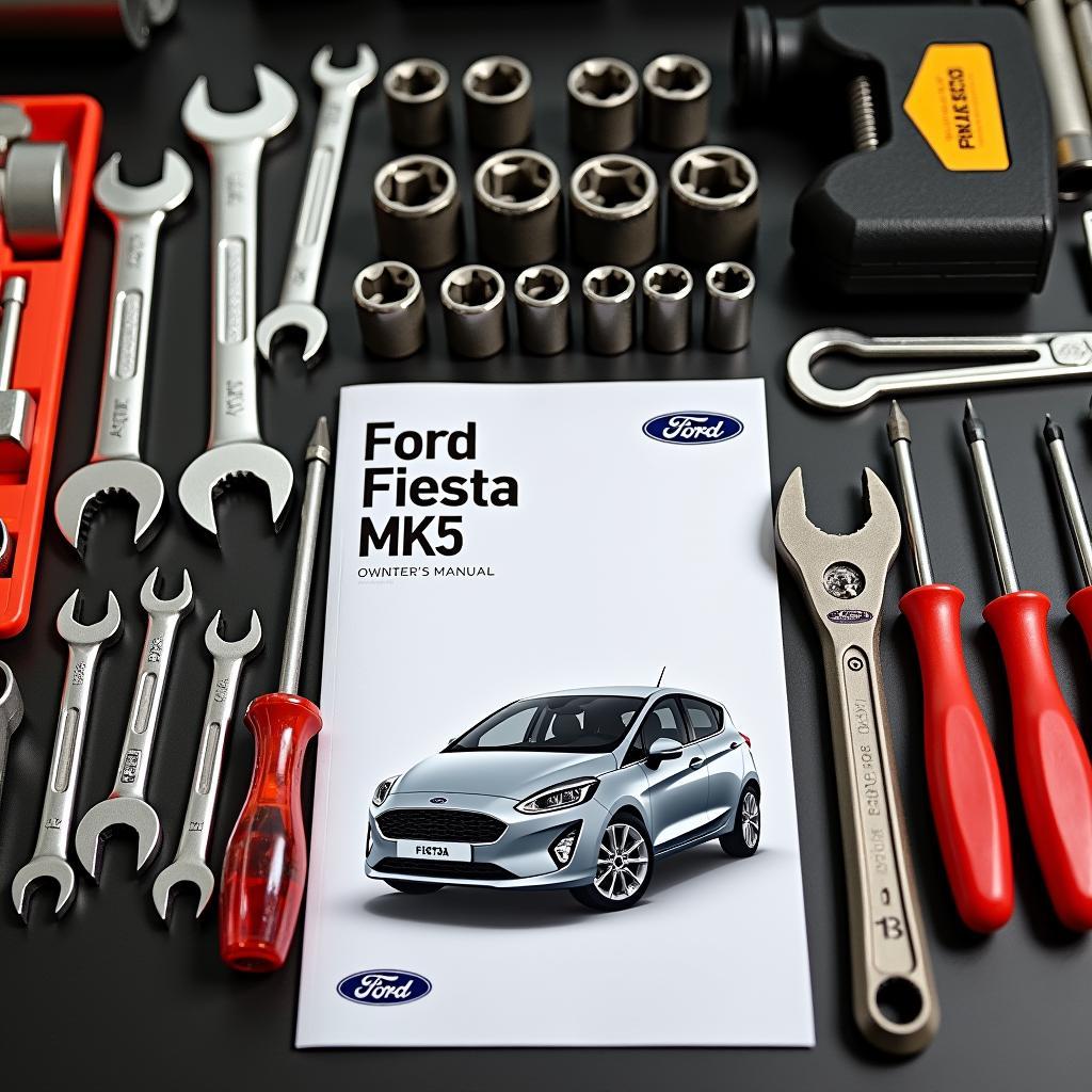 Werkzeuge für die Reparatur des Ford Fiesta Mk5