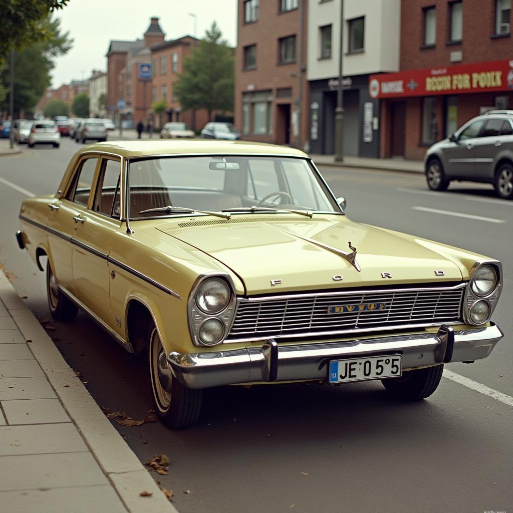 Ford Taunus 17M Design