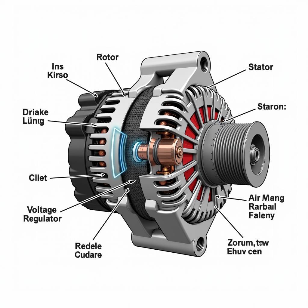 Aufbau eines Generators