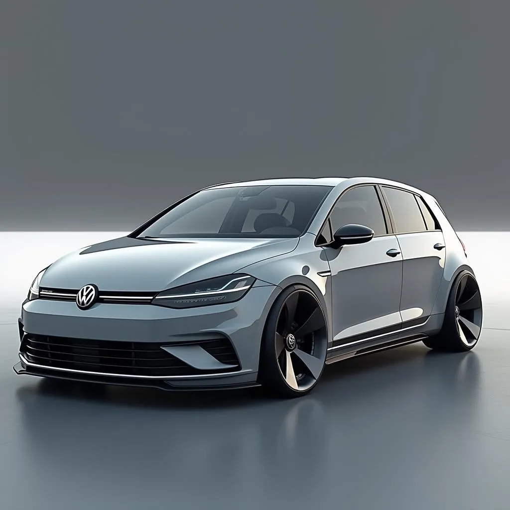 Designstudie des Golf 9