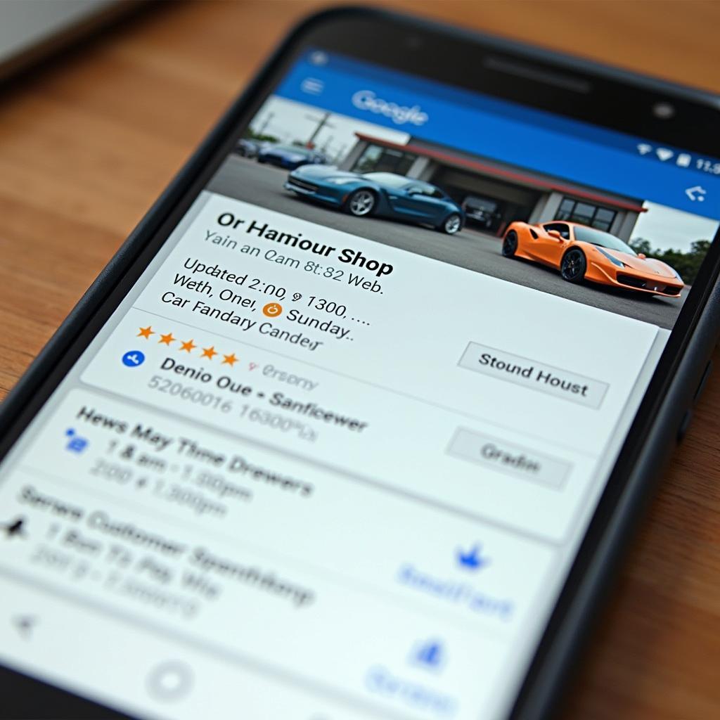 Google Maps Autowerkstatt Informationen aktualisieren