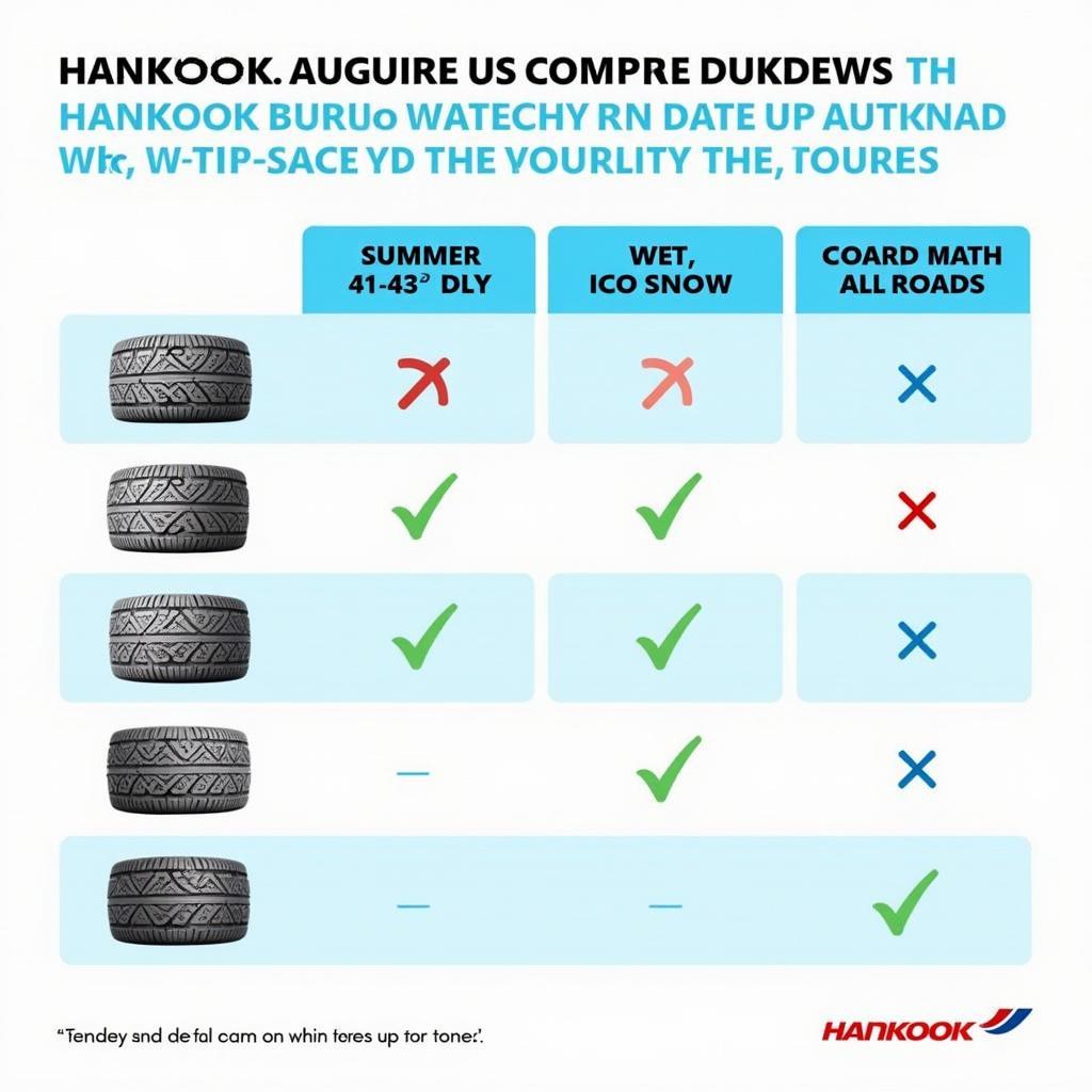 Hankook Ganzjahresreifen im Vergleich