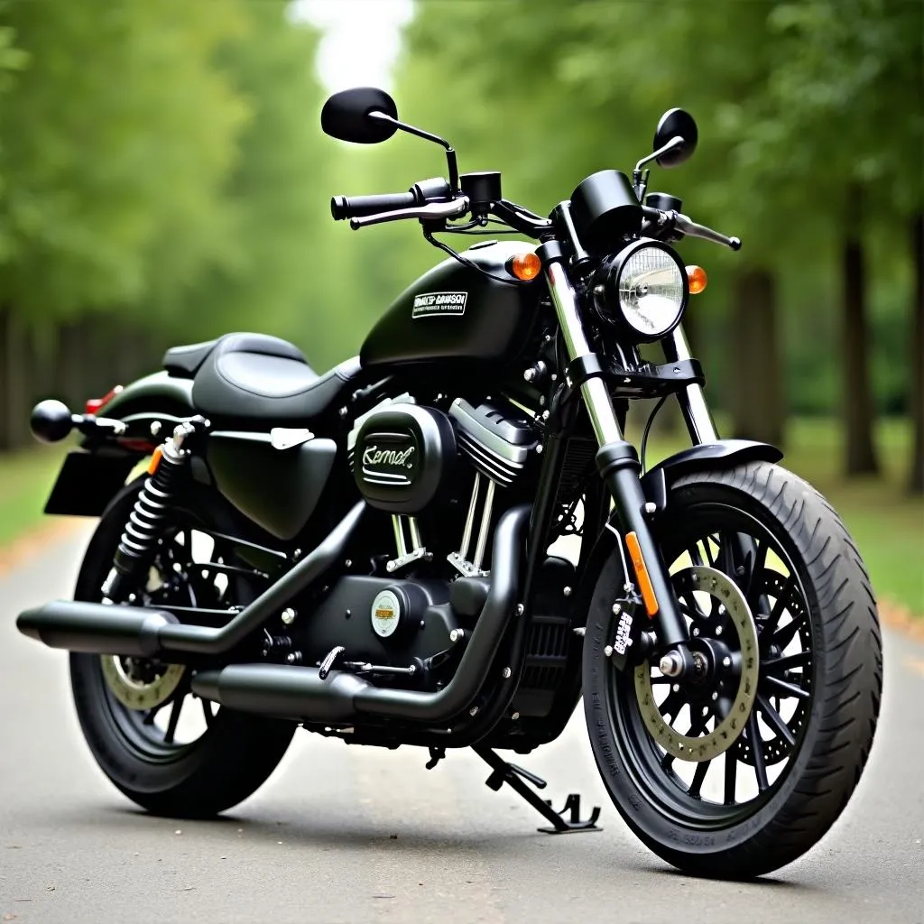 Harley-Davidson XR1200R im Profil