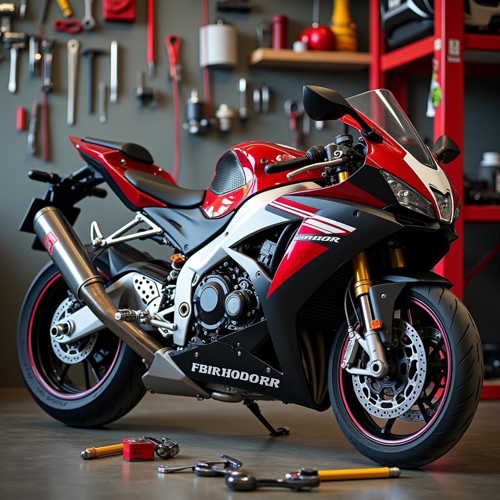 Wartung und Reparatur der Honda CBR 1000 RR