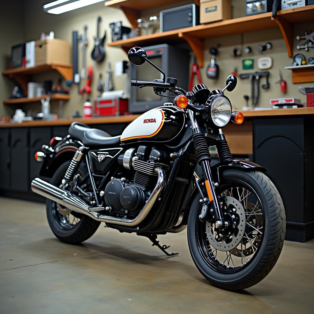 Honda Shadow 125 Tuning Werkstatt