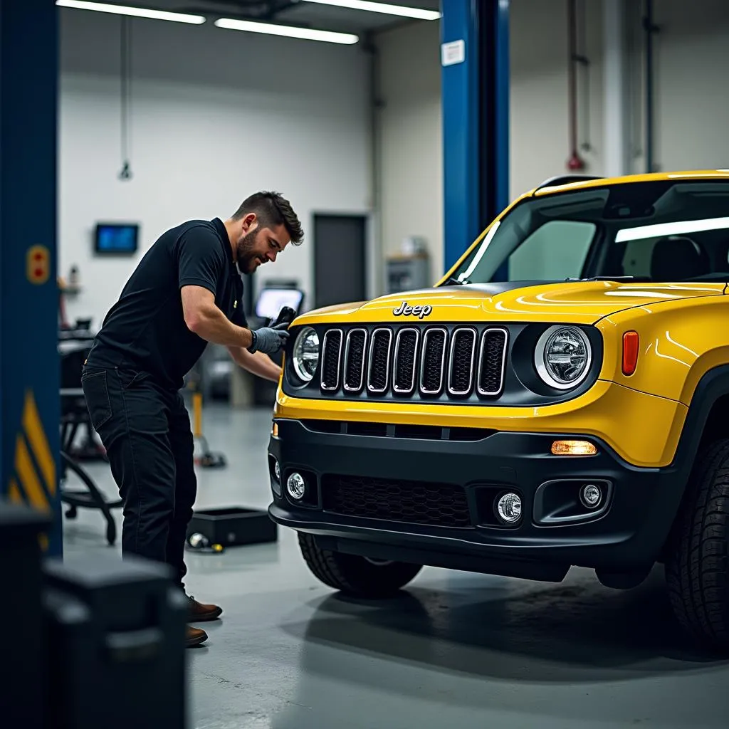 Professionelle Jeep Renegade Reparatur und Wartung