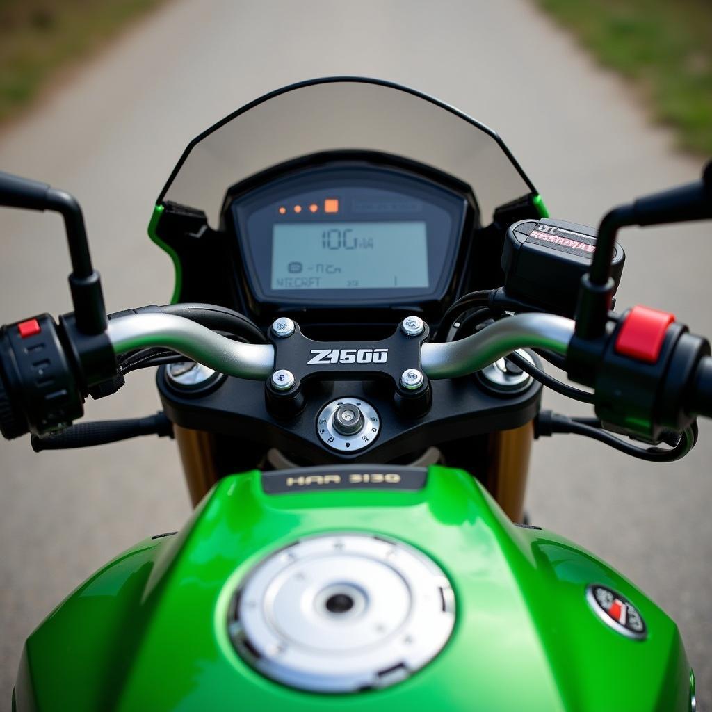 Details der Kawasaki Z650