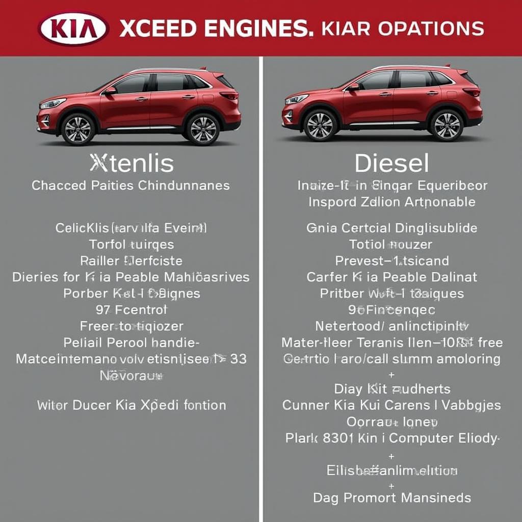 Kia Xceed Motoren: Benziner und Diesel im Vergleich