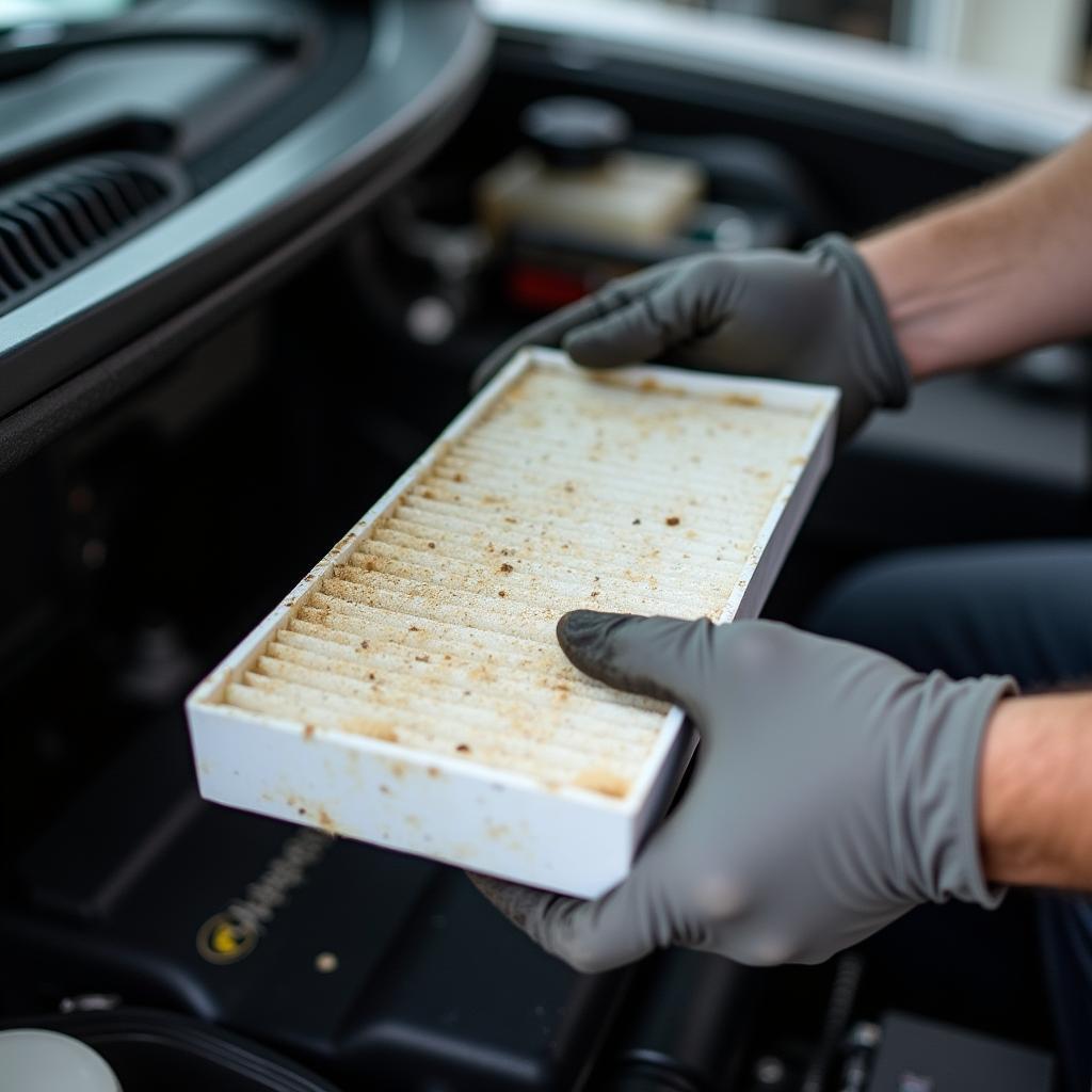 Klimaanlage Filter wechseln im Auto