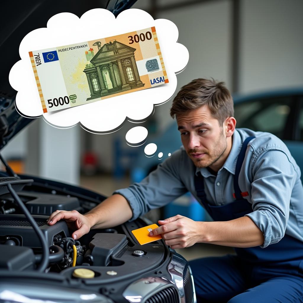 Autoreparatur mit Kredit finanzieren