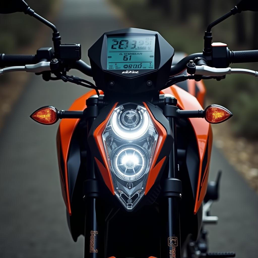 KTM A2 Motorrad Ausstattung