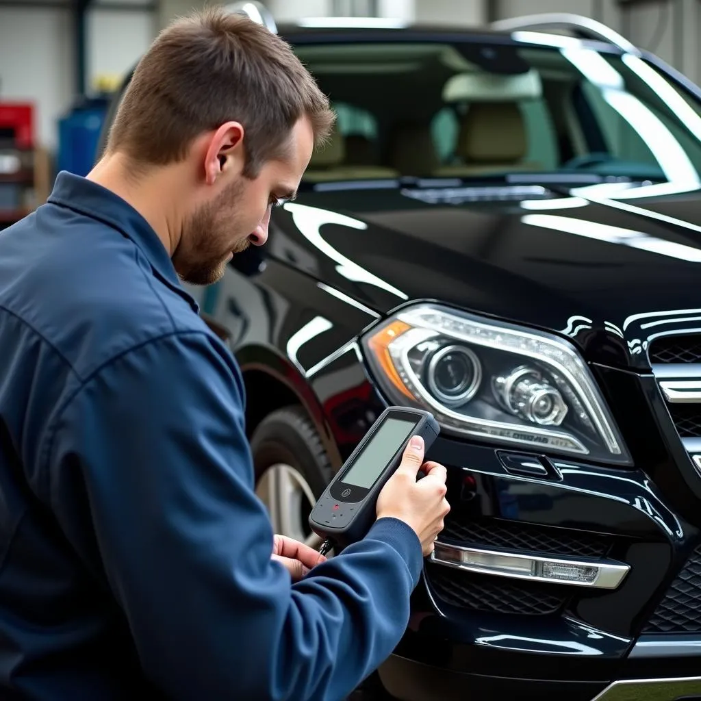 Mercedes Benz GL 500 Diagnose