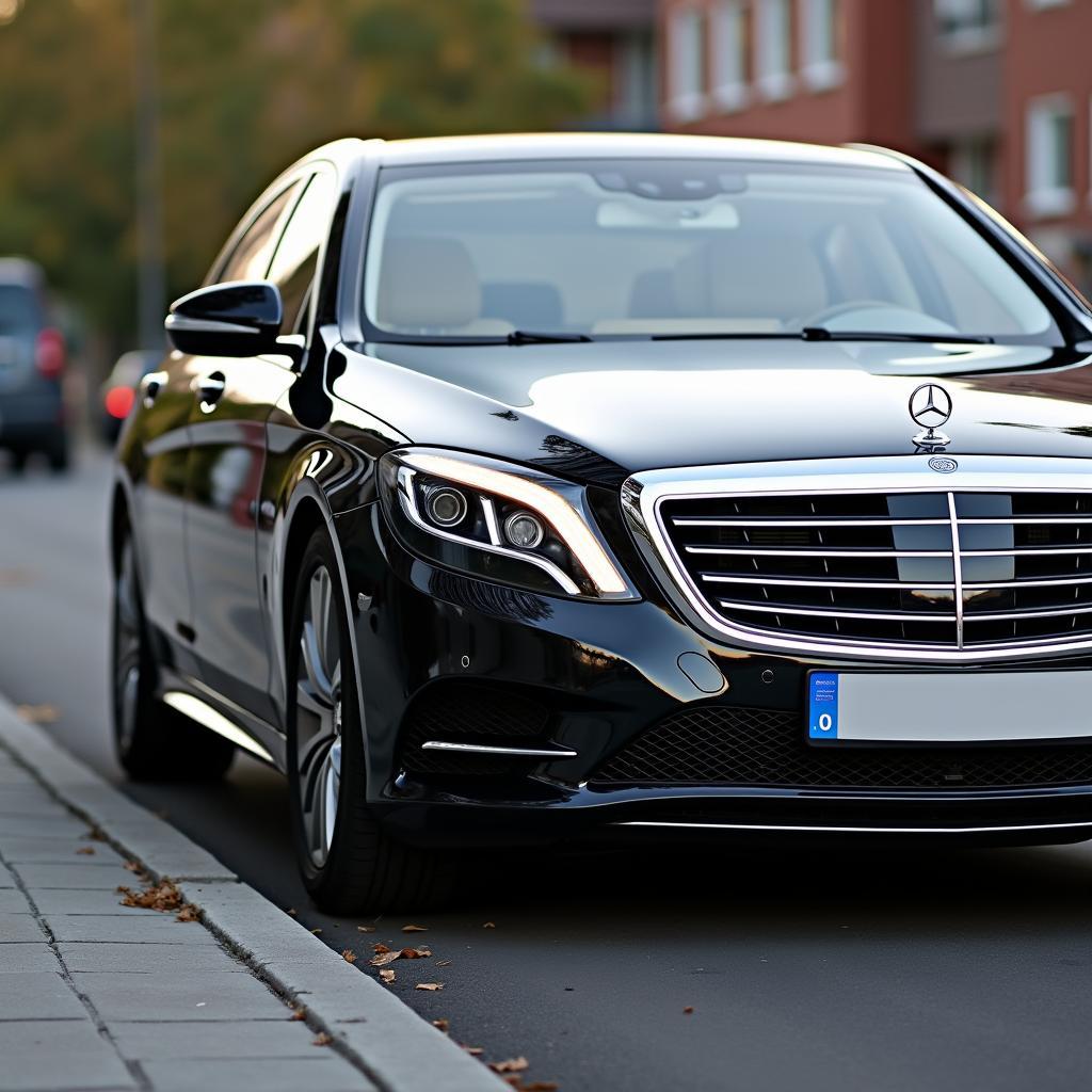 Mercedes-Benz S 350 d Seitenansicht