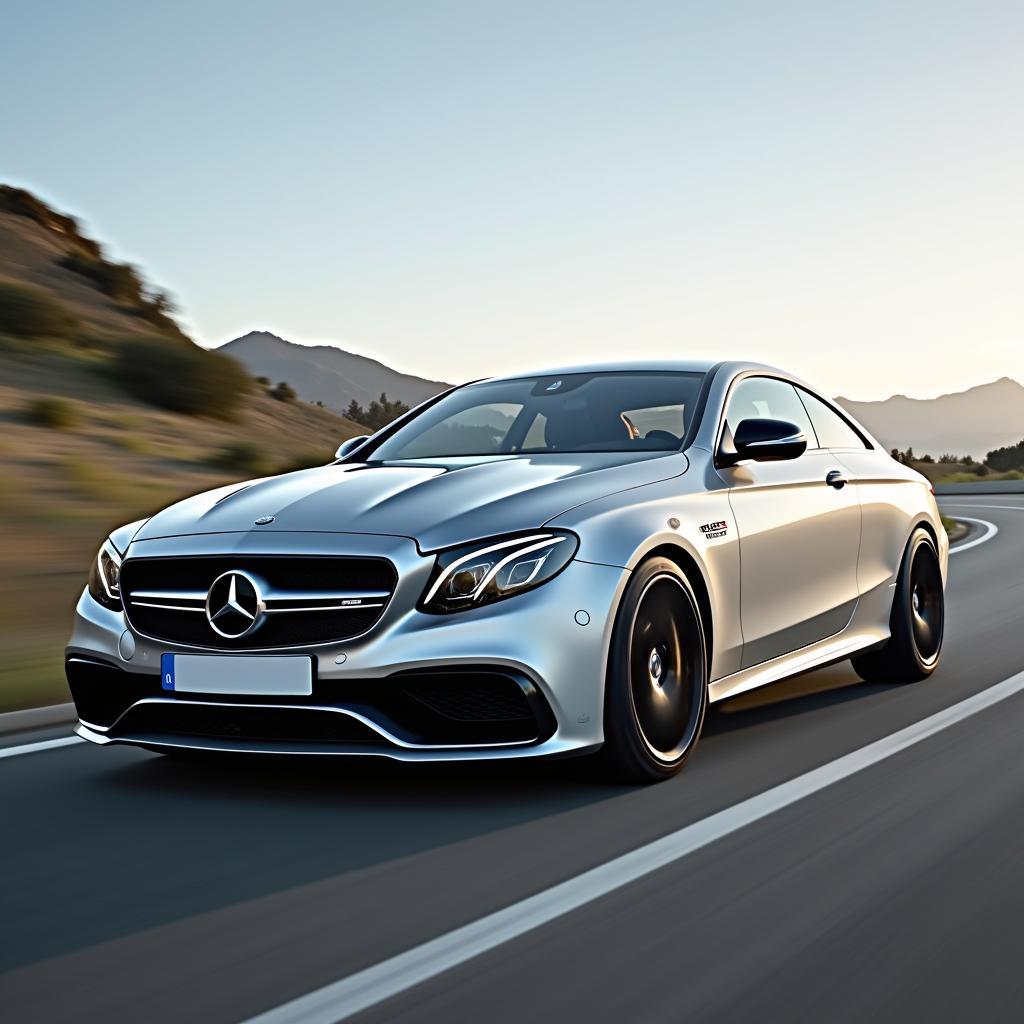 Mercedes E 63 AMG 2015 in Aktion