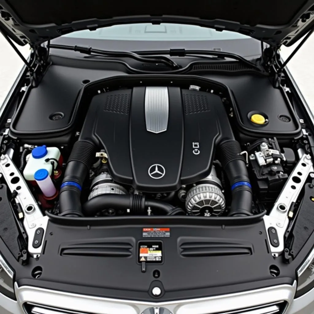 Mercedes-Benz E-Klasse 2016 Motorraum