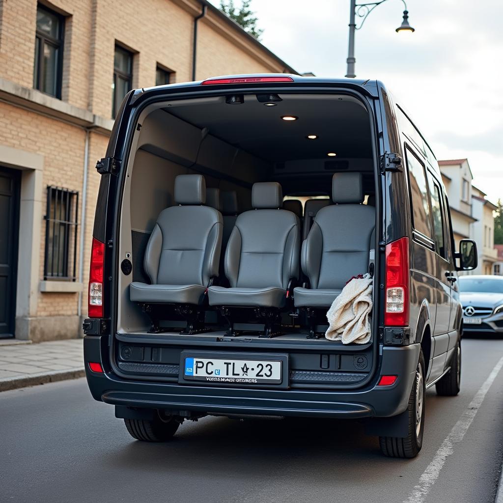 Mercedes Vito 6-Sitzer Außenansicht