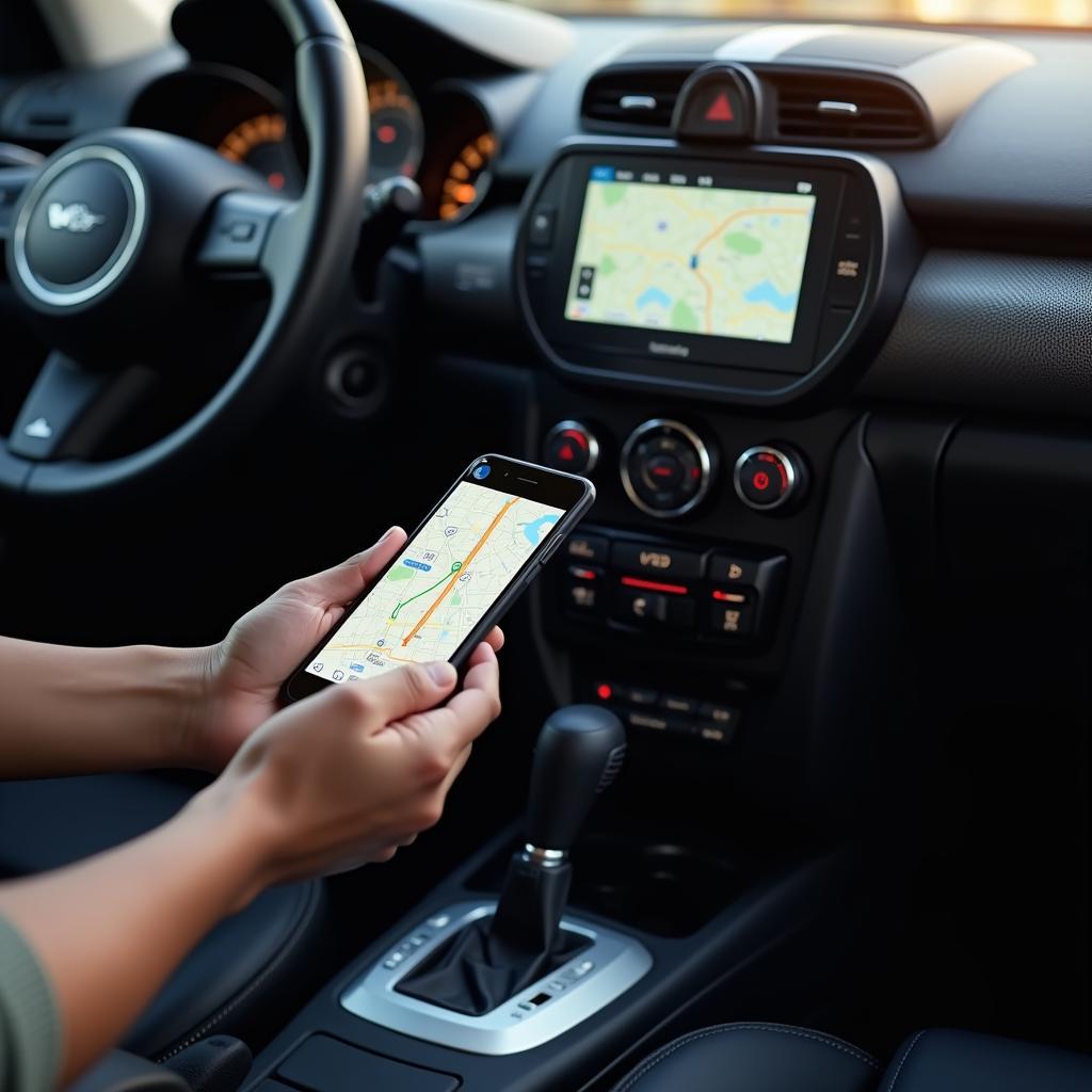 Integration von Mini Connected Navigation mit Smartphone