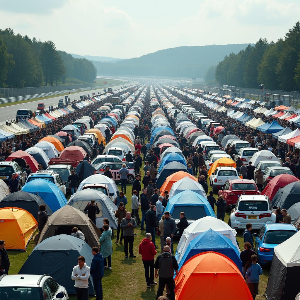 Campingplatz am Nürburgring