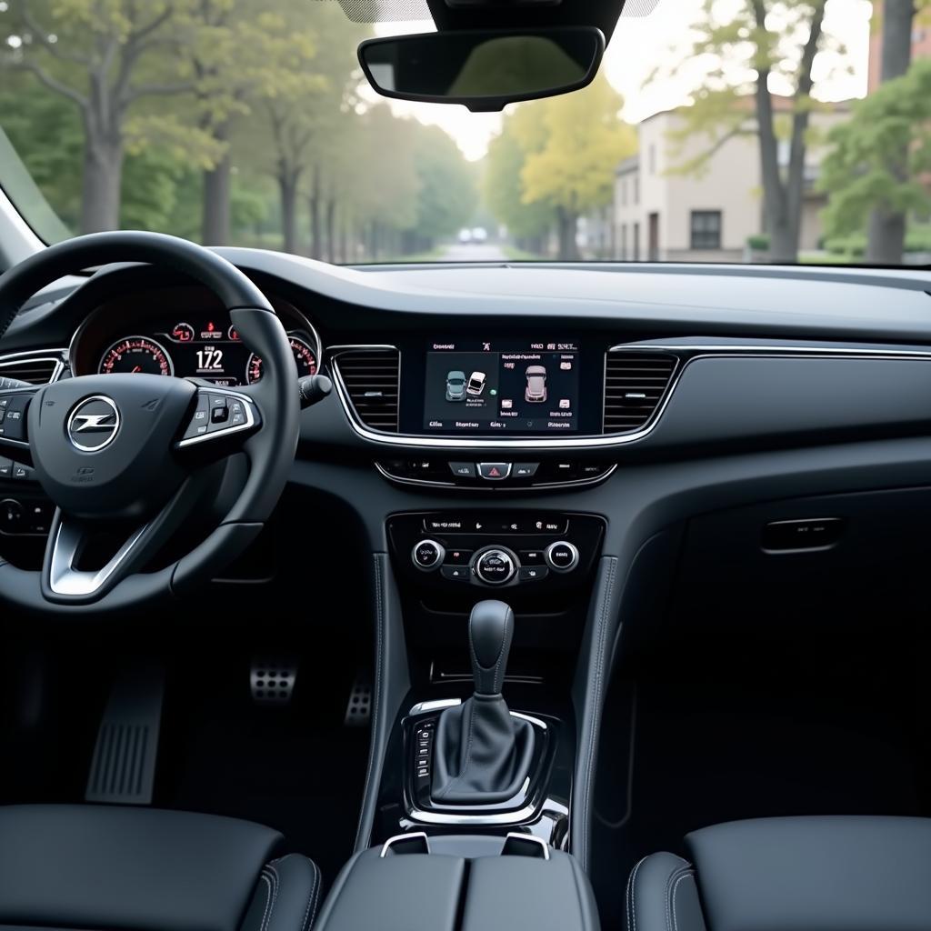 Opel Grandland X Hybrid Dashboard