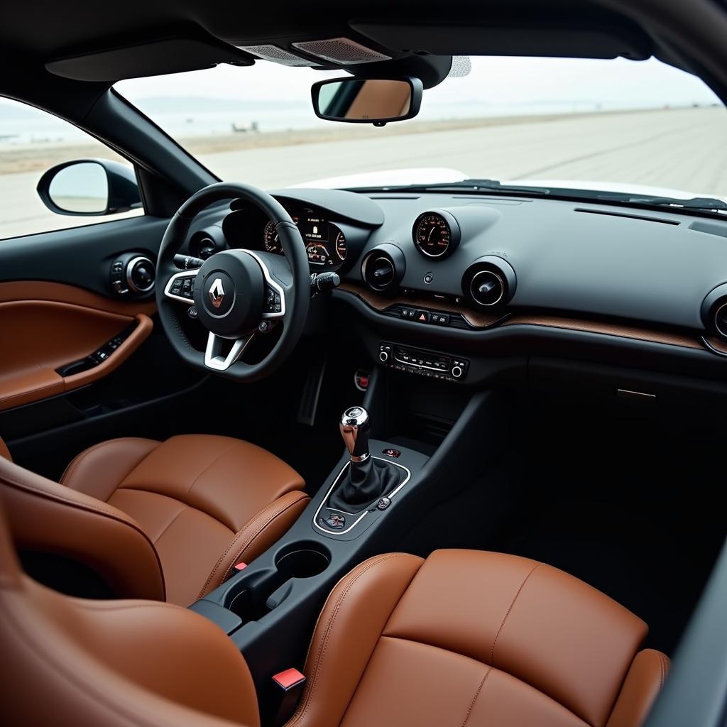 Das stilvolle Interieur der Renault Alpine A110 GT