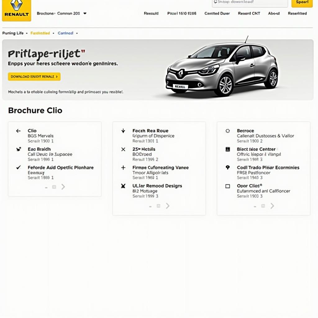 Renault Clio Preisliste 2023 PDF Download