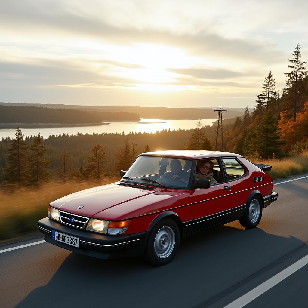 Klassisches schwedisches Auto: Saab 900 Turbo