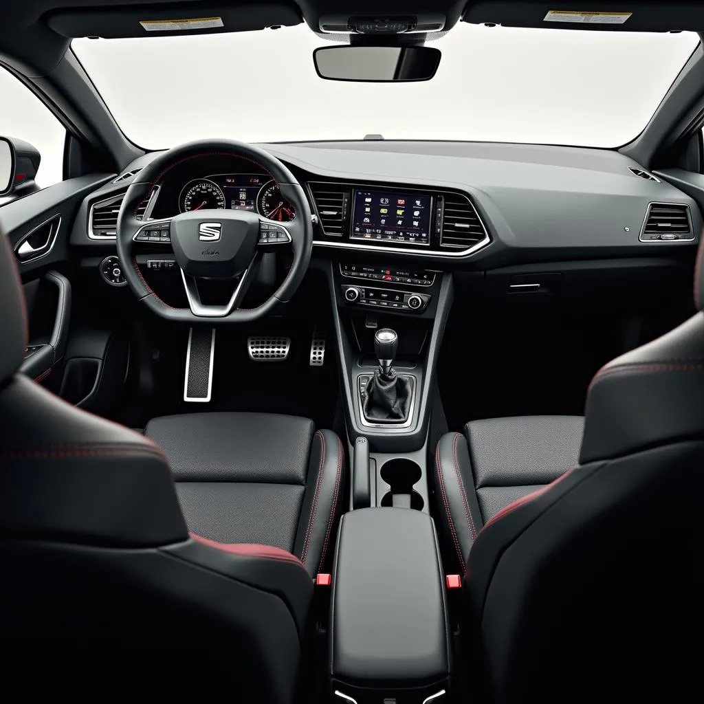 Seat Leon Cupra 2016 Innenraum