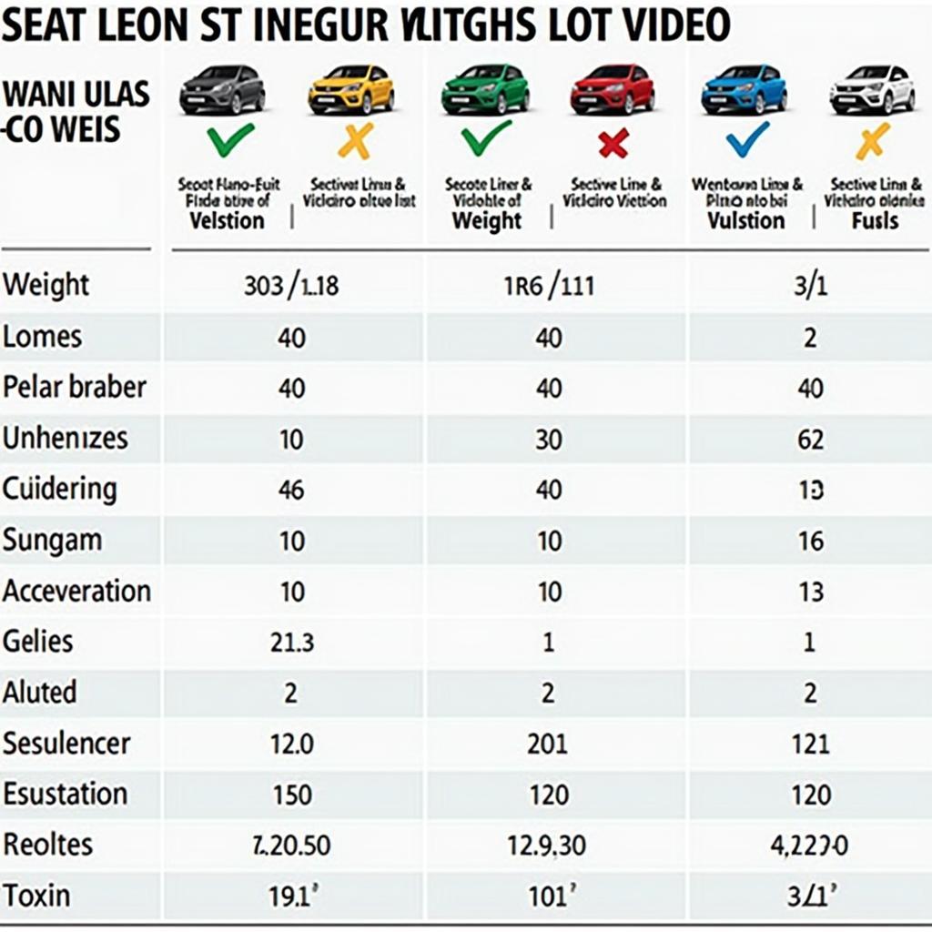 Seat Leon ST Gewicht und Leistung