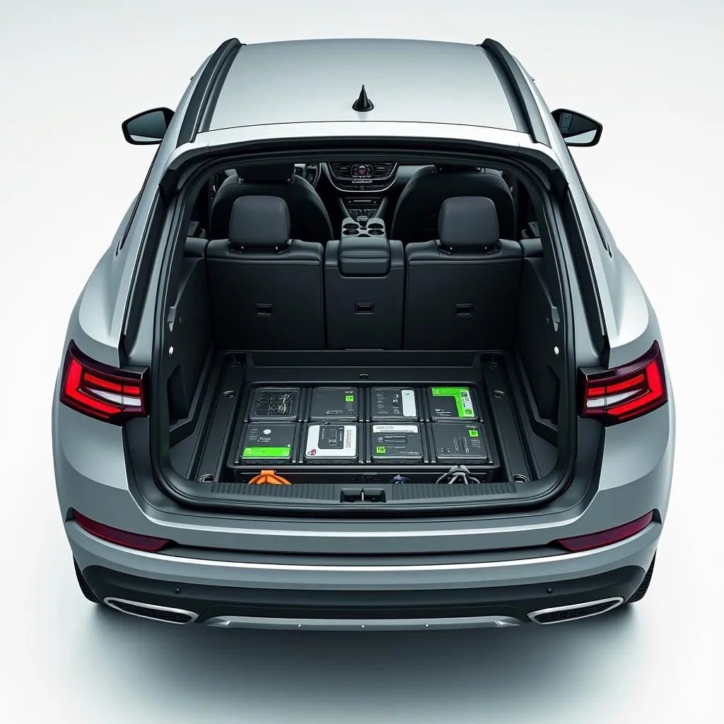 Skoda Enyaq IV 80 PS Batterie