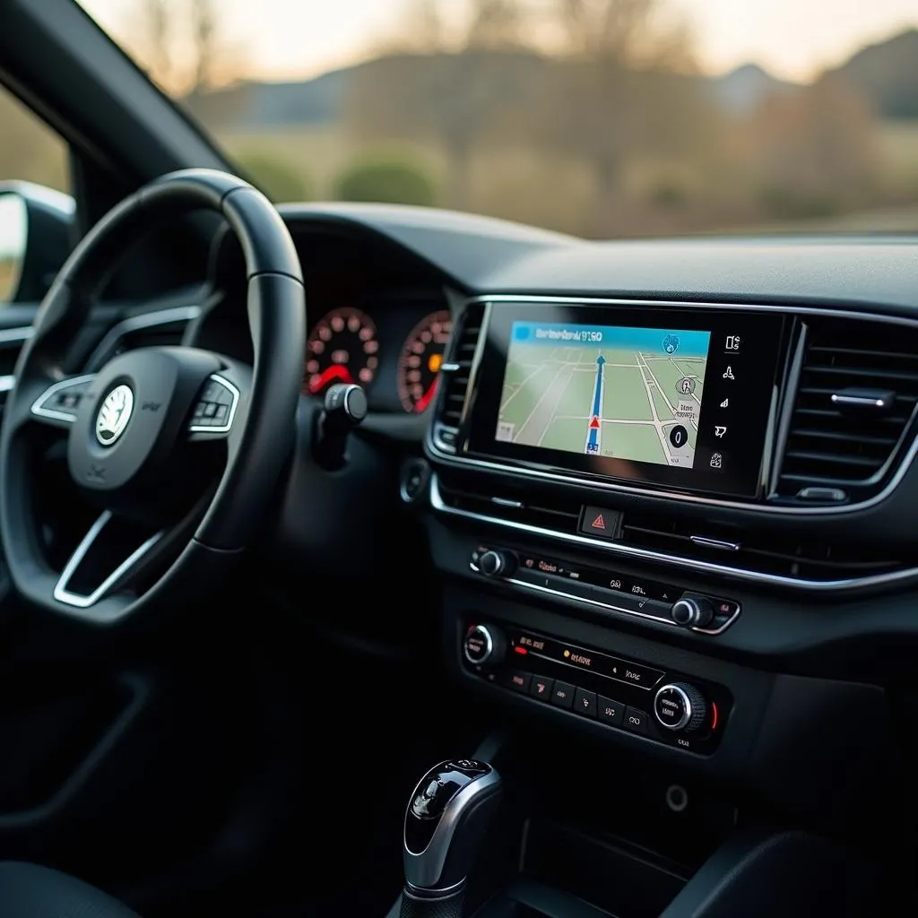 Skoda Kodiaq Infotainmentsystem mit Navigation