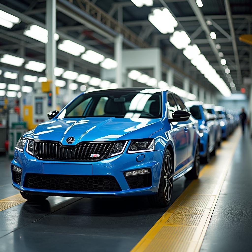 Skoda Octavia RS Lieferzeit: Ein Blick auf die Produktion