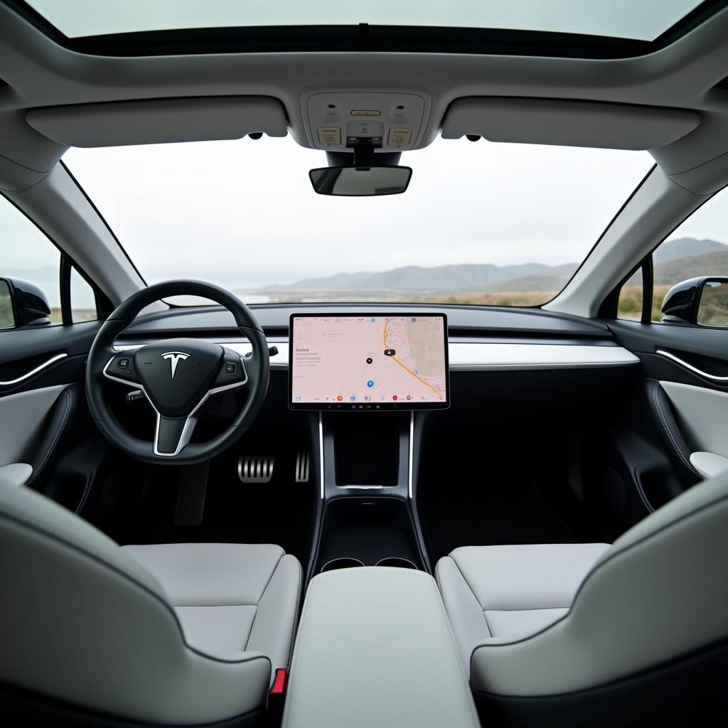 Tesla Modell S Innenraum