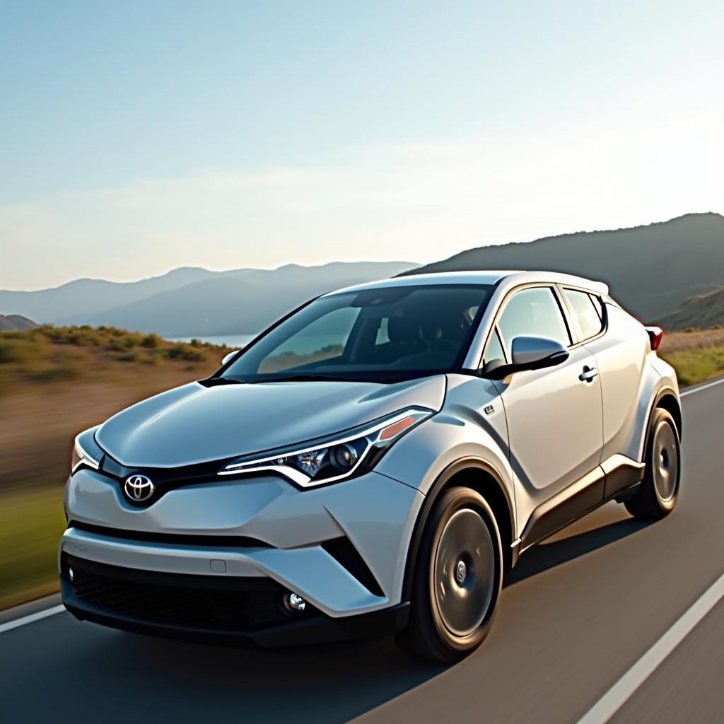 Toyota C-HR Hybrid Testfahrt