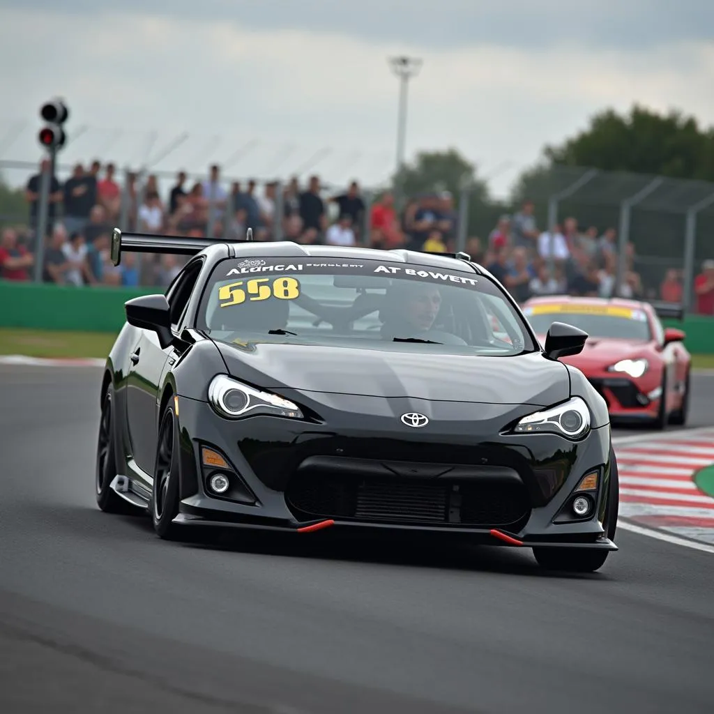 Toyota GT86 auf der Rennstrecke