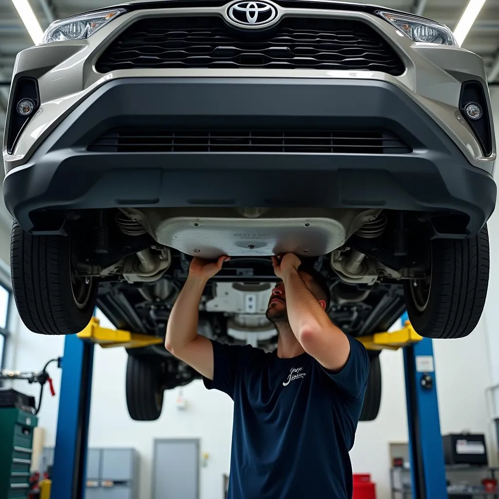 Reparatur eines Toyota RAV4 Plug-in Hybrid