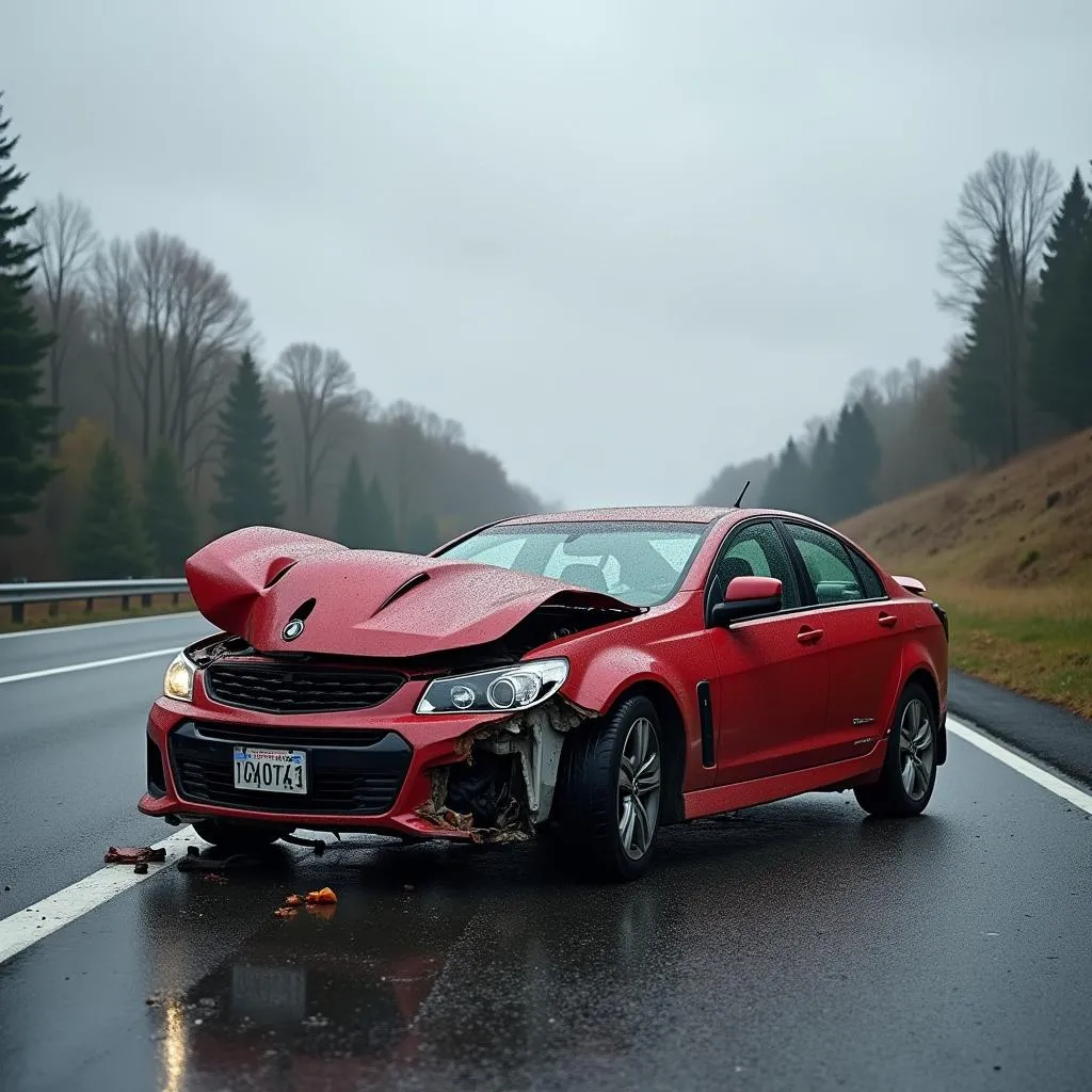 Unfall auf der A7