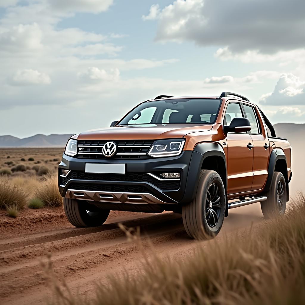 VW Amarok 2024 im Gelände