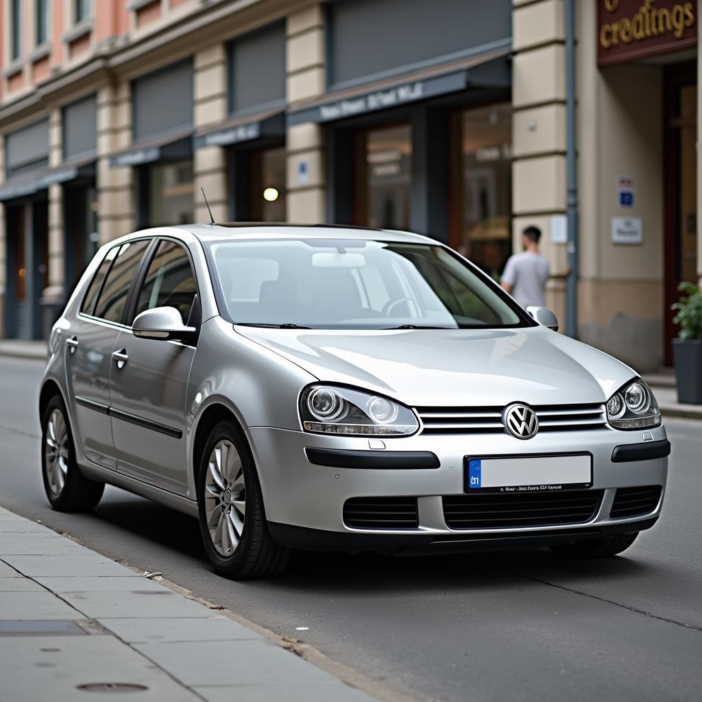 VW Golf 6 mit Original Felgen