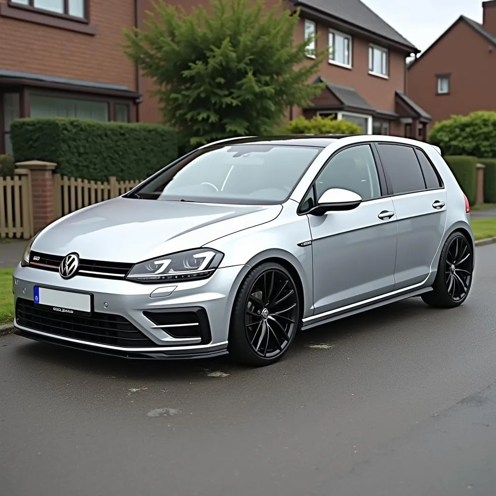 VW Golf 7 mit 19 Zoll Originalfelgen